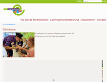Tablet Screenshot of meentschool.nl